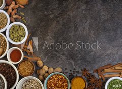 Samolepka flie 100 x 73  Spices used in Cooking, 100 x 73 cm
