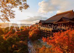 Samolepka flie 200 x 144, 61926221 - Kiyomizu-dera temple in Kyoto