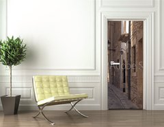 Samolepka na dvee flie 90 x 220  sitges lane, 90 x 220 cm