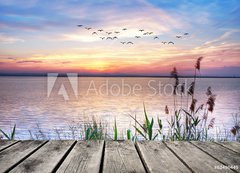 Samolepka flie 200 x 144, 62496449 - el lago de las nubes de colores