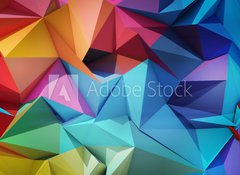 Samolepka flie 100 x 73, 62526017 - Abstract geometric background - Geometrick pozad abstraktn