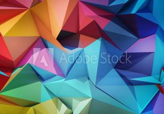 Fototapeta pltno 174 x 120, 62526017 - Abstract geometric background
