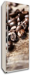 Samolepka na lednici flie 80 x 200, 62551378 - Coffee on Wood