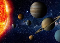 Fototapeta papr 160 x 116, 62636112 - Solar system