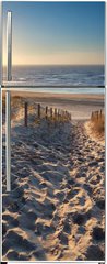 Samolepka na lednici flie 80 x 200, 62704922 - sunshine over path to beach in North sea