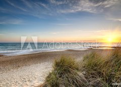 Fototapeta papír 160 x 116, 63072638 - Sunset Beach - Pláž při západu slunce