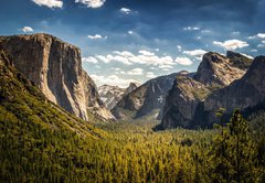 Samolepka flie 145 x 100, 63147895 - Yosemite National Park, Half Dome from Tunnel View - Yosemitsk nrodn park, Half Dome z tunelu