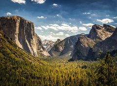 Samolepka flie 270 x 200, 63147895 - Yosemite National Park, Half Dome from Tunnel View