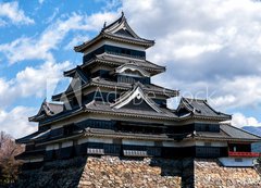 Samolepka flie 200 x 144  Matsumoto castle, 200 x 144 cm