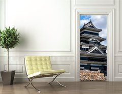 Samolepka na dvee flie 90 x 220  Matsumoto castle, 90 x 220 cm