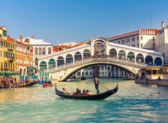 Samolepka flie 100 x 73, 63839278 - Rialto Bridge in Venice