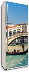 Samolepka na lednici flie 80 x 200, 63839278 - Rialto Bridge in Venice