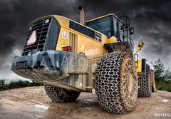 Fototapeta papr 184 x 128, 64132721 - Construction machine - Stavebn stroj