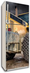 Samolepka na lednici fólie 80 x 200, 64132721 - Construction machine - Stavební stroj