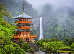 Samolepka flie 100 x 73, 64270219 - Nachi, Japan at Kumano Nachi Taisha Shrine and Waterfall - Nachi, Japonsko u Kumano Nachi Taisha svatyn a vodopd