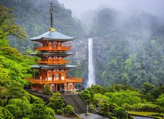 Fototapeta240 x 174  Nachi, Japan at Kumano Nachi Taisha Shrine and Waterfall, 240 x 174 cm