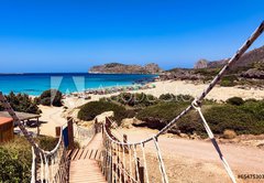 Fototapeta pltno 174 x 120, 65475303 - Falasarna beach, Crete, Greece