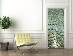 Samolepka na dveře fólie 90 x 220, 65581429 - waterdrops - kapky vody