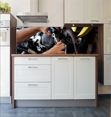 Fototapeta do kuchyn flie 180 x 60, 65593891 - handyman tools - run nstroje