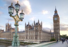 Fototapeta145 x 100  Big Ben and House of Parliament at Night, 145 x 100 cm