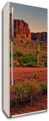 Samolepka na lednici flie 80 x 200, 66008213 - Desert sunset with mountain near Phoenix, Arizona, USA - Desert zpad slunce s horou pobl Phoenix, Arizona, USA