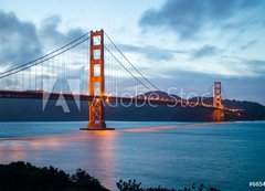 Samolepka flie 200 x 144, 66547787 - Famous Golden Gate Bridge in San Francisco