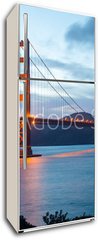 Samolepka na lednici flie 80 x 200, 66547787 - Famous Golden Gate Bridge in San Francisco