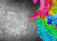 Samolepka flie 200 x 144  Painting background, 200 x 144 cm