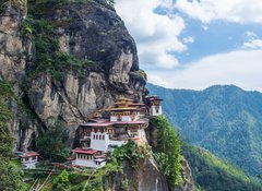 Samolepka flie 100 x 73  Taktsang Palphug Monastery Paro Bhutan, 100 x 73 cm