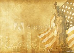 Fototapeta pltno 240 x 174, 68196667 - American Background - Americk pozad