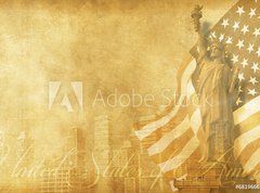 Fototapeta270 x 200  American Background, 270 x 200 cm