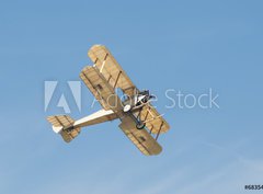 Fototapeta360 x 266  vintage linen covered biplane circa WW1, 360 x 266 cm