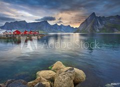 Samolepka flie 100 x 73, 68677721 - Lofoten Islands. - Lofotsk ostrovy.