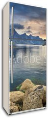 Samolepka na lednici flie 80 x 200  Lofoten Islands., 80 x 200 cm