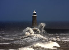 Samolepka flie 100 x 73, 6871053 - Tynemouth Pier