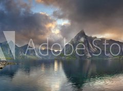 Fototapeta360 x 266  Lofoten Islands Panorama., 360 x 266 cm