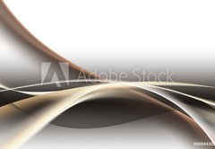 Samolepka flie 145 x 100, 68844309 - fale abstrakcja