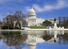 Samolepka flie 100 x 73, 6888371 - Washington DC, US Capitol building