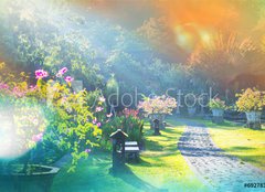 Fototapeta plátno 160 x 116, 69278380 - Garden - Zahrada