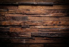 Samolepka flie 145 x 100, 69424905 - design of dark wood background - design tmavho deva pozad