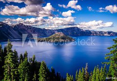 Samolepka flie 145 x 100, 69778477 - Crater Lake, Oregon