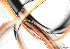 Samolepka flie 145 x 100, 69932771 - eleganckie fale