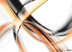 Samolepka flie 200 x 144, 69932771 - eleganckie fale