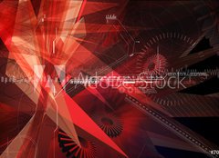 Fototapeta160 x 116  an abstract explosion, 160 x 116 cm