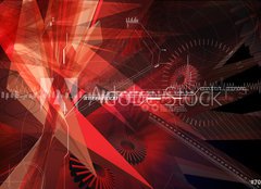 Fototapeta254 x 184  an abstract explosion, 254 x 184 cm