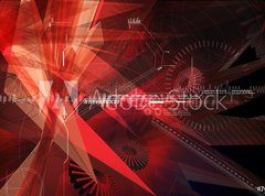 Fototapeta330 x 244  an abstract explosion, 330 x 244 cm