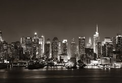 Fototapeta vliesov 145 x 100, 70678313 - Midtown Manhattan skyline