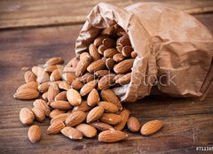 Fototapeta pltno 240 x 174, 71116560 - almonds - mandle