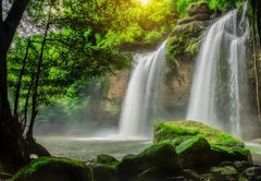 Samolepka flie 145 x 100  Heo Suwat Waterfall, 145 x 100 cm
