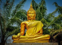 Samolepka flie 100 x 73, 71319331 - Buddha statue - Socha Buddhy